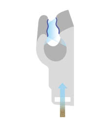 Image showing dirty washroom air being filtered