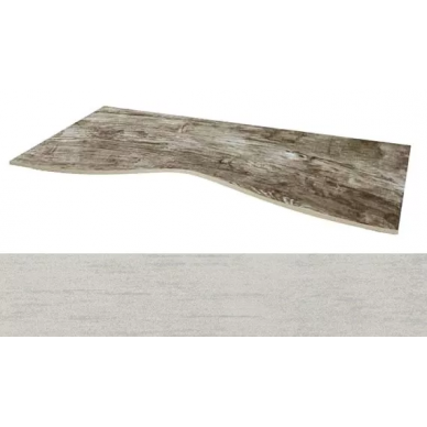 Metal 2.0 White Lappato Cut Bump 44.63x89.46 0