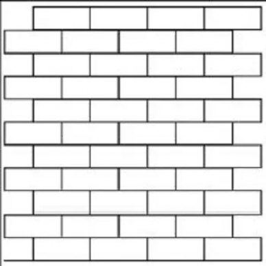 Мозаика RIVERSTONE BRICK MIX WHITE / GREY / BLACK MATT 300x795 0