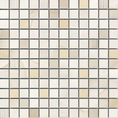 BEYOND IVORY DECOR MOSAIC 2,5x2,5 29.75х29.75 0