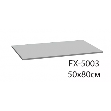 Коврик для ванной комнаты Fixsen Deep (FX-5003C) голубой 1