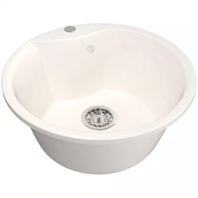 Мойка кухонная Mixline ML-GM12	(532393)	молоко 5