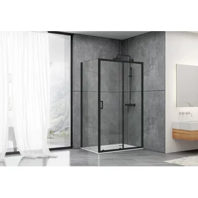 Душевой уголок Abber Schwarzer Diamant	(AG30120B-S80B) 80х120х190 5