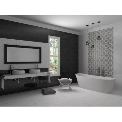 Velutti black Декор 01 25х75 0