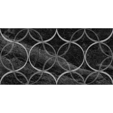 Декор Crystal Resonanse чёрный 30х60 0