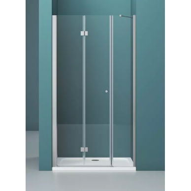 Душевая дверь BelBagno Albano (ALBANO-BS-13-40+80-C-Cr) профиль хром/стекло прозрачное 8