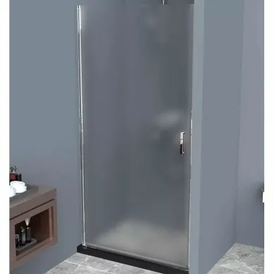 Душевая дверь BelBagno Uno (UNO-B-1-90-P-Cr) 90х185 см, профиль хром/стекло рифленое 6