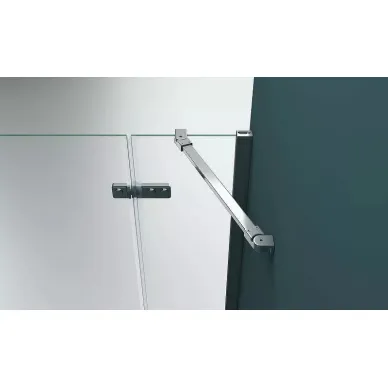 Душевой уголок BelBagno Kraft (KRAFT-A-22-90-C-Cr) 90х90 см, профиль хром/стекло прозрачное 5