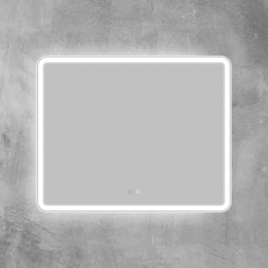 Зеркало BelBagno Marino (SPC-MAR-1000-800-LED-TCH-SND) (100 см) со встроенной подсветкой, голосовым управлением и подогревом 6
