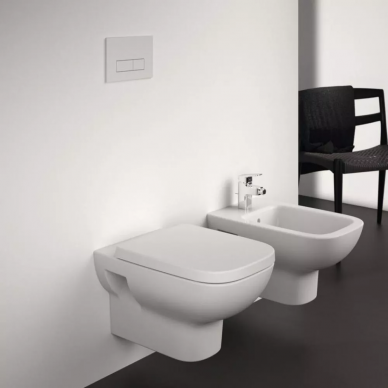 Инсталляция Ideal Standard Prosys I.Life (IP001401) безободковый, микролифт, пневматическая кнопка хром 2