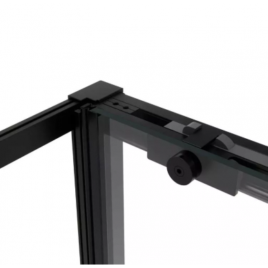 Душевой уголок Vincea Slim Soft (VSR-1SS8012CLB) 120х80х200 см, профиль черный/стекло прозрачное 5