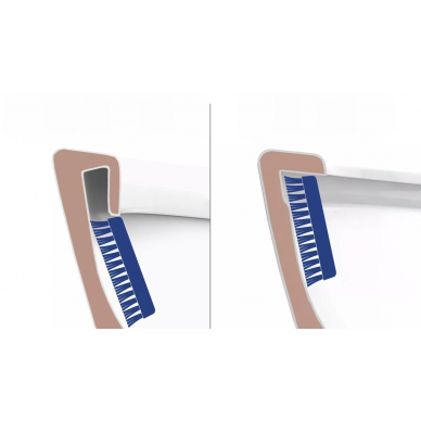 Чаша подвесного унитаза Gustavsberg Hygienic Flush (5G84HR01) с микролифтом 6