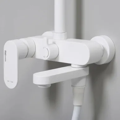 Душевая система Wasserkraft Mindel 8500 (A185.067.059.WM) со смесителем, белая матовая/хромникель 6