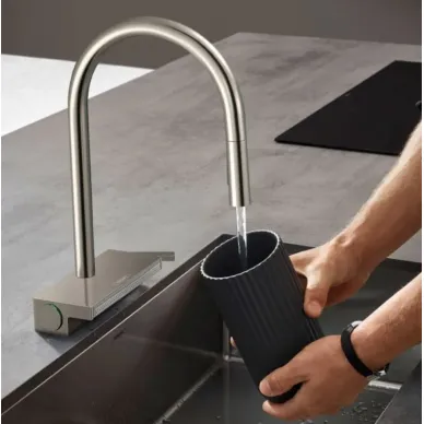 Смеситель для кухни Hansgrohe Aquno Select M81 73831800 нержавеющая сталь 5