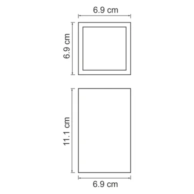Стакан Wasserkraft Kammel K-9100 K-9128 настольный, белый мрамор 1
