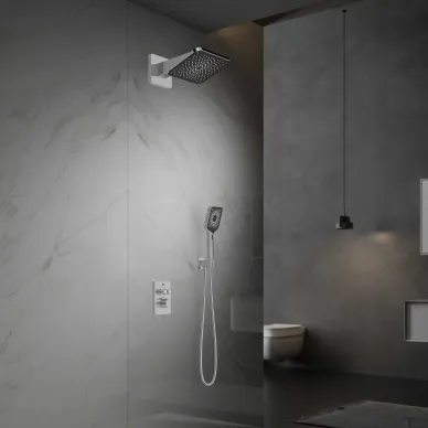 Душевая система Vincea Inspire VSFW-3I21MT4CH встраиваемая с термостатом, хром 5