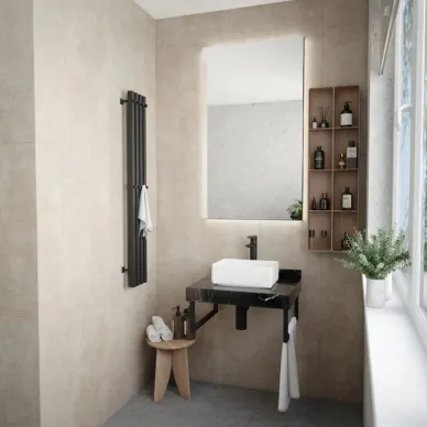 Столешница Teymi Helmi T150306 чёрный мрамор, 60 см 7