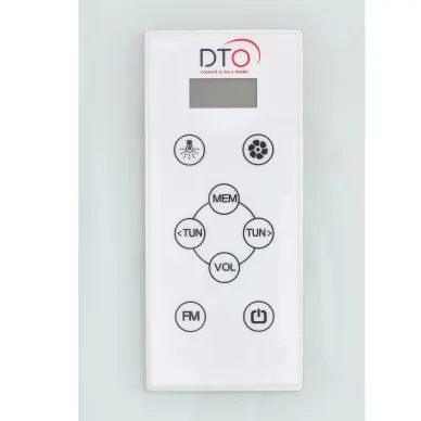 Душевая кабина DTO D D278SLED 80x80x220 см, с электрикой и LED подсветкой 15