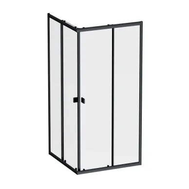 Душевой уголок Am.Pm Sense W76G-403-9090-BT 90х90, стекло прозрачное/профиль чёрный матовый 0