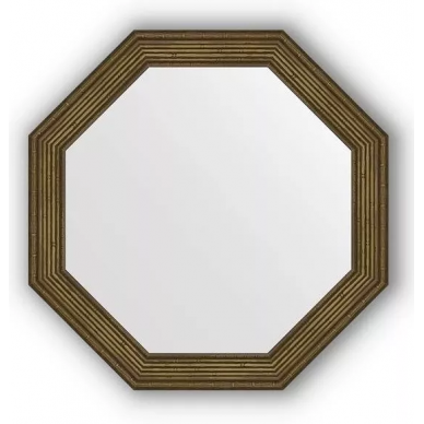 Зеркало Evoform Octagon (BY 3661) в багетной раме, сухой тростник (49х49 см) 0