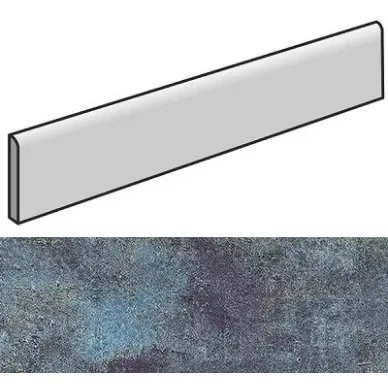 Alchemy 7.0 Blue Hammered rodapie 7.3x59.55 0