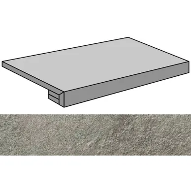 Rocks Verde Gradone Rec 29.75x59.55 0