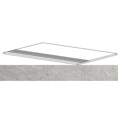Riverstone Grey с насечками 30x120 0