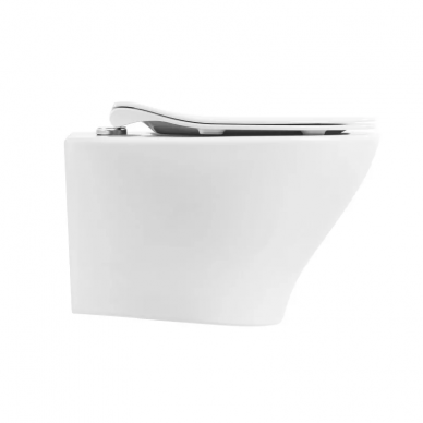 Чаша подвесного унитаза BelBagno Acqua (BB340CHR) без сиденья 5