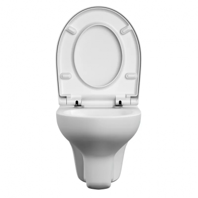 Чаша подвесного унитаза Cersanit Nature New Clean On (S-MZ-NATURE-COn-DL-w) микролифт 12