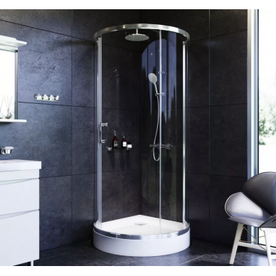 Душевой уголок AM.PM Like (W83G-333-095CT)  95x95x190 см, прозрачное стекло 8