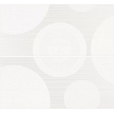 TV2F052 Tiffany панно белый 40x44 0