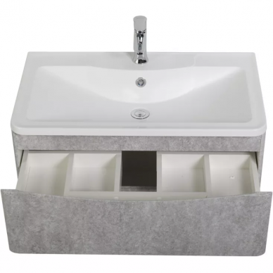 Тумба для ванной BelBagno Acqua (ACQUA-800-2C-SO-CVG) Cemento Verona Grigio 7