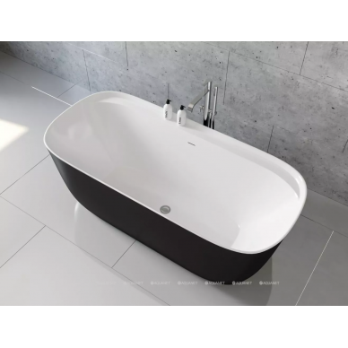 Акриловая ванна Aquanet Family Fine (95778-GW-MB) 170x78 см, Gloss Finish (панель Black matte) 8