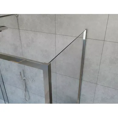 Душевой уголок Vincea Garda (VSR-1G28019CH) 190x80 см, профиль хром/стекло шиншилла 8