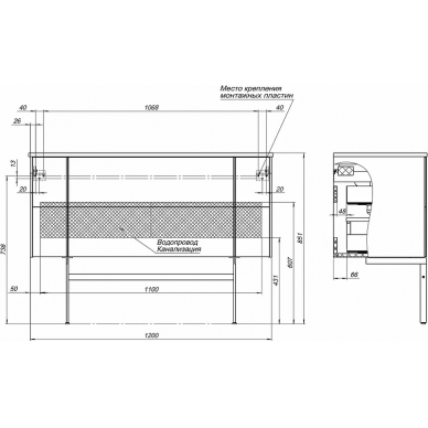 Тумба для ванной Allen Brau Reality 120 (1.32008.PWM) папирус матовый 6