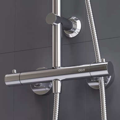 Душевая система Dorff Futura New plus (D0710400) (с термостатом) 6