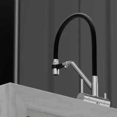 Смеситель для кухни Sancos Dora (SC4003CH) с функцией подключения фильтра, хром 6