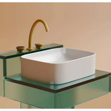 Раковина накладная Ceramicanova Element (CN6052MW) (50.5 см) белая матовая 6