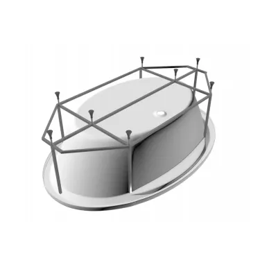 Каркас для ванны Vayer Opal 180х120 0