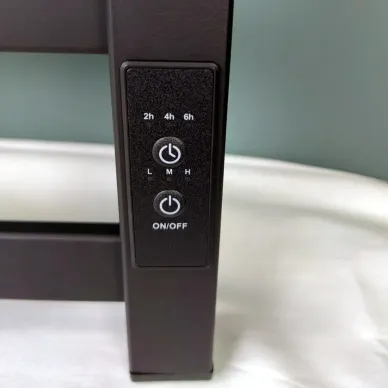 Полотенцесушитель электрический Teymi Modern П10 (40х100) чёрный матовый 13