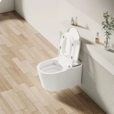 Подвесной унитаз RGW SW-71 80420271-01 с биде, импульсный, с микролифтом 11