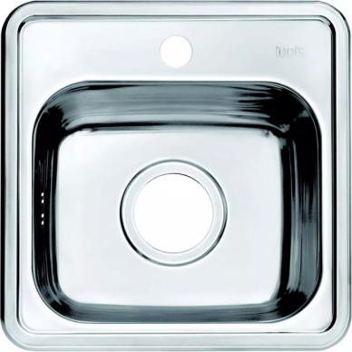 Мойка кухонная Iddis Strit (STR38P0i77) 38*38 см, глянцевая 0