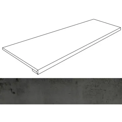Regeneration Black Solid 2cm Top-100 49.75x99.55 0