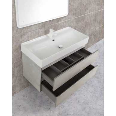 Тумба для ванной Cezares Molveno 46 (MOLVENO 46-100-2C-SO-BET) (99.6x46 см) Beton 2