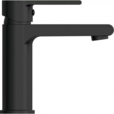 Смеситель для раковины Cersanit Brasko Black (63107) черный 5