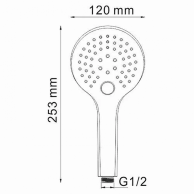 Душевая система Wasserkraft  Berkel (A174868 Thermo) хром 15