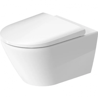 Инсталляция Duravit в комплекте с унитазом D-Neo 2577090000 Rimless, микролифт, кнопка черный матовый 8