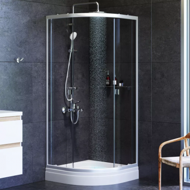 Душевой уголок Am.Pm X-Joy Twin Slide (W88G-205-090MT64) (90х90 см), профиль хром матовый/стекло прозрачное 6