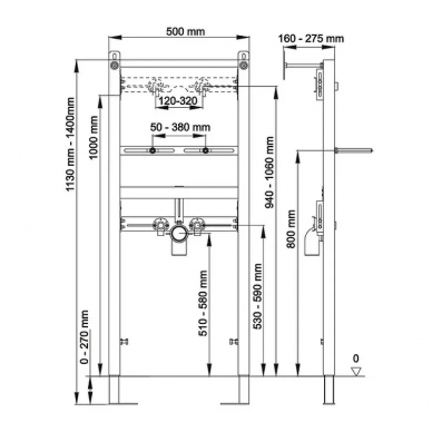 Инсталляция для раковины Berges Atom (049211) 5