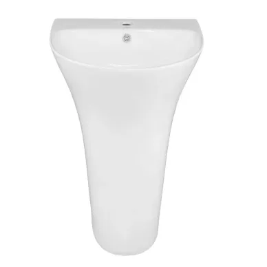 Раковина напольная Azario Fretta Round (AZ-307) (48 см) 1